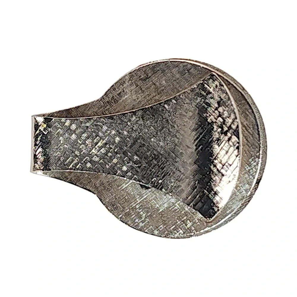 Vintage Stove Salesman Silver and Black one Money Clip